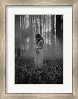 Framed Girl in the Woods