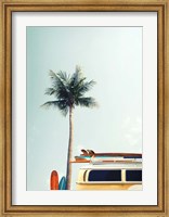 Framed Surf Bus Yellow