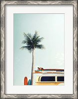 Framed Surf Bus Yellow