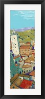 Framed Rooftops of San Gimignano