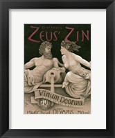 Framed Zeus' Zin