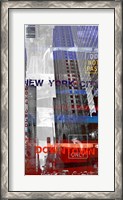 Framed New York Sky II