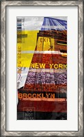 Framed New York Sky III