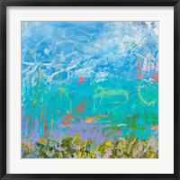 Cerulean Escapes I Framed Print