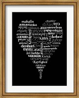 Framed Translation of Love (black)