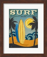 Framed Surf Malibu