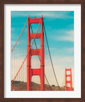 Framed Golden Gate in The Morning