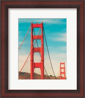 Framed Golden Gate in The Morning
