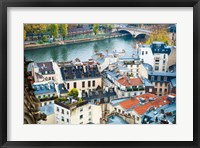 Framed Paris Rooftops