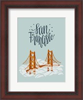 Framed San Francisco Travel