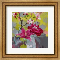 Framed Apple Blossom Trio