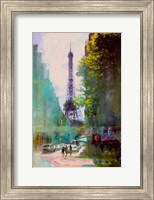 Framed Paris Street