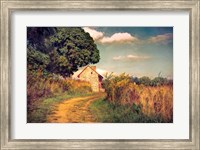 Framed Webb Farm House