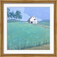 Framed Barn in Midsummer Light