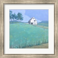 Framed Barn in Midsummer Light