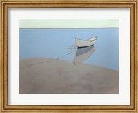 Framed White Dory