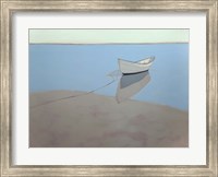 Framed White Dory