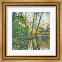 Framed Wooded Pond