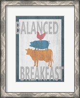 Framed Balanced Breakfast One