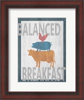 Framed Balanced Breakfast One