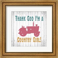 Framed Country Girl