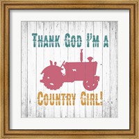 Framed Country Girl