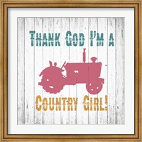 Framed Country Girl