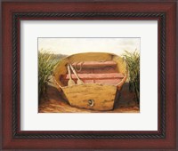 Framed Beached Dinghy