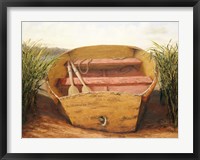 Framed Beached Dinghy