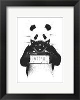 Framed Bad Panda