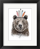 Framed Festival Bear