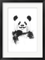 Framed Funny Panda