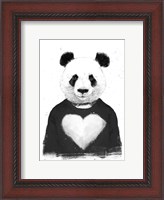 Framed Lovely Panda