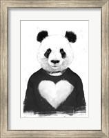 Framed Lovely Panda