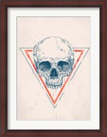 Framed Skull in Triangle No. 2