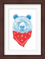 Framed Wild Bear