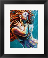 Framed Floating in Color