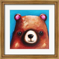 Framed Brown Bear