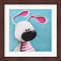 Framed Pink Bunny