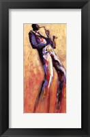 Framed Sax Solo