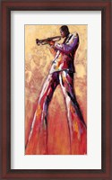 Framed Trumpet Solo