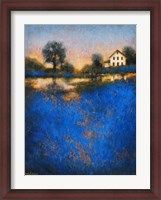 Framed Blue Fields