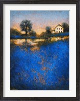 Framed Blue Fields