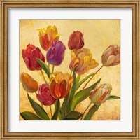 Framed Tulip Bouquet