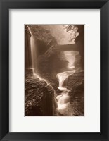 Framed Waterfall on a Rainy Day