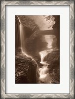 Framed Waterfall on a Rainy Day