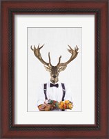Framed Deer Man