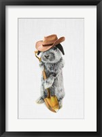 Framed Rabbit Farmer