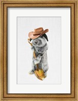 Framed Rabbit Farmer