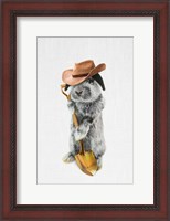 Framed Rabbit Farmer